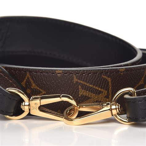 louis vuitton monogram bandouliere shoulder strap xl black|LOUIS VUITTON Monogram Bandouliere Shoulder Strap XL .